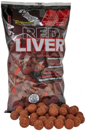 Boilies STARBAITS Red Liver 1kg 14mm14mm